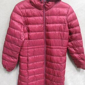 Ladies Long Down Puffer Jacket